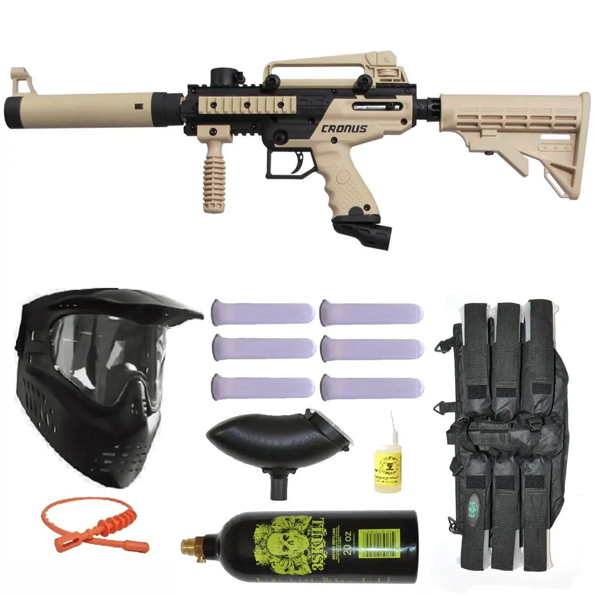Tippmann Cronus Paintball Gun 3Skull Mega Set 1