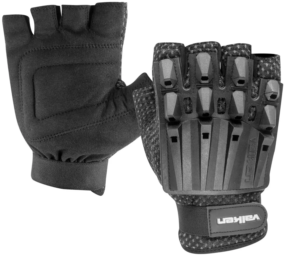 Valken Alpha Half-Finger Gloves - Black - Xl/Xxl 1