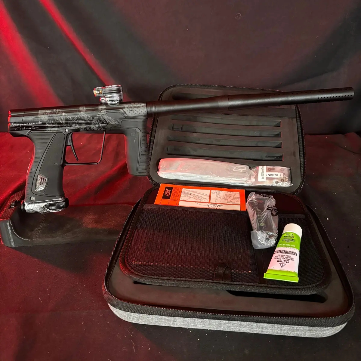 Used Planet Eclipse 180R Paintball Gun - Laser Engraved 1