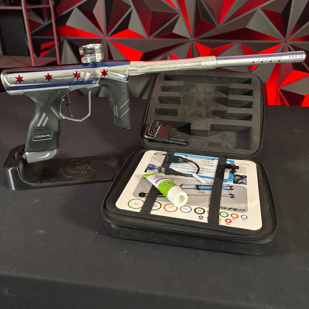 Used Dye Dsr+ Paintball Gun - Pga Aftershock W/ Im Pro Kit 1