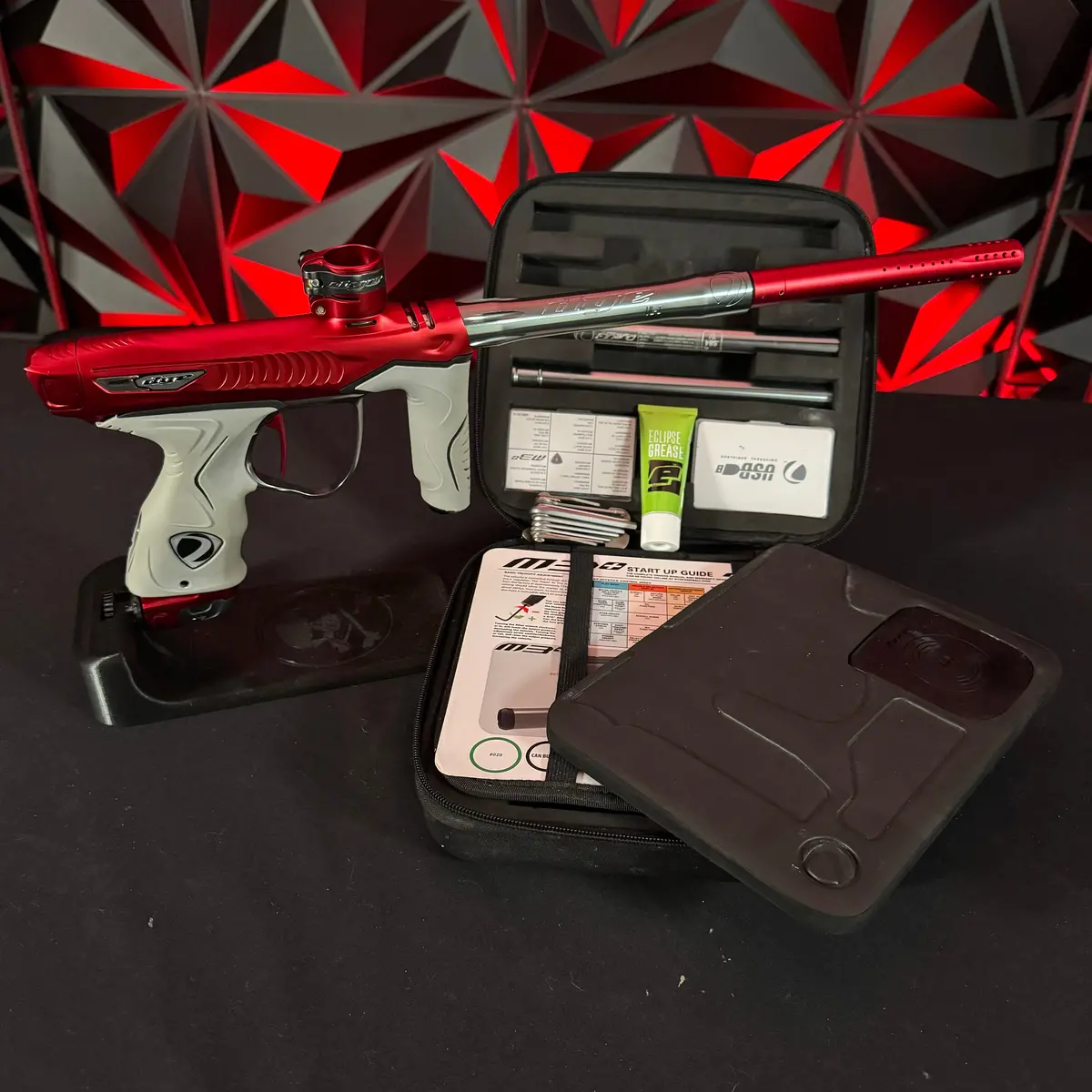 Used Dye M3+ Icon Paintball Gun - Dust Claret 1
