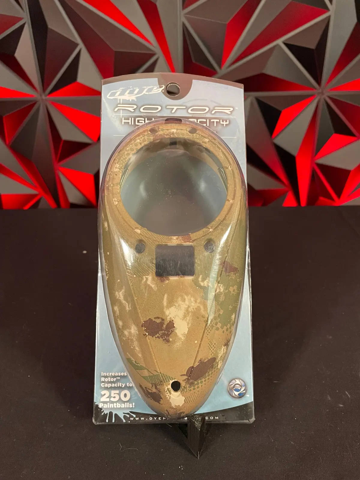 Used Dye Rotor High Capacity Paintball Top Shell - Dye Cam 1