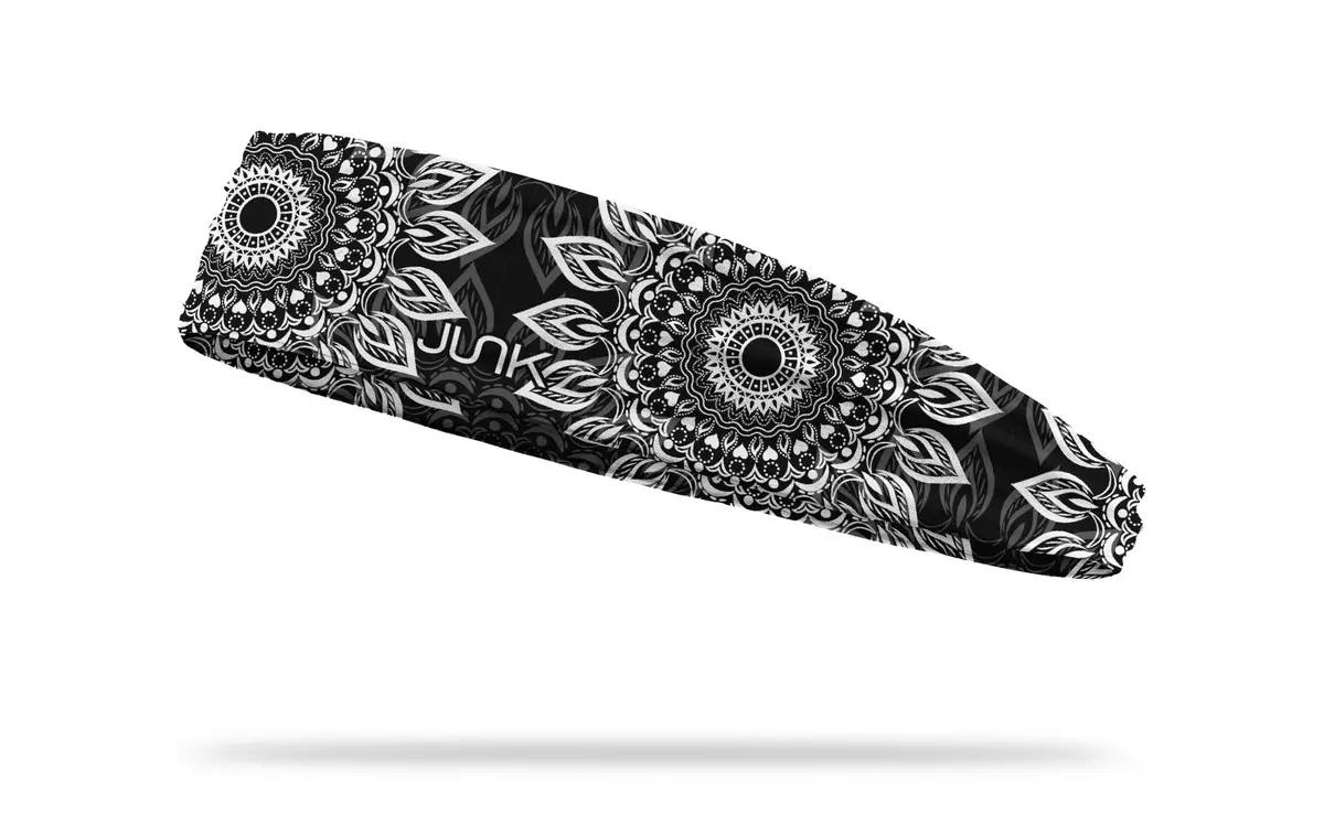 Mandala Blackout Infinity Headband 1