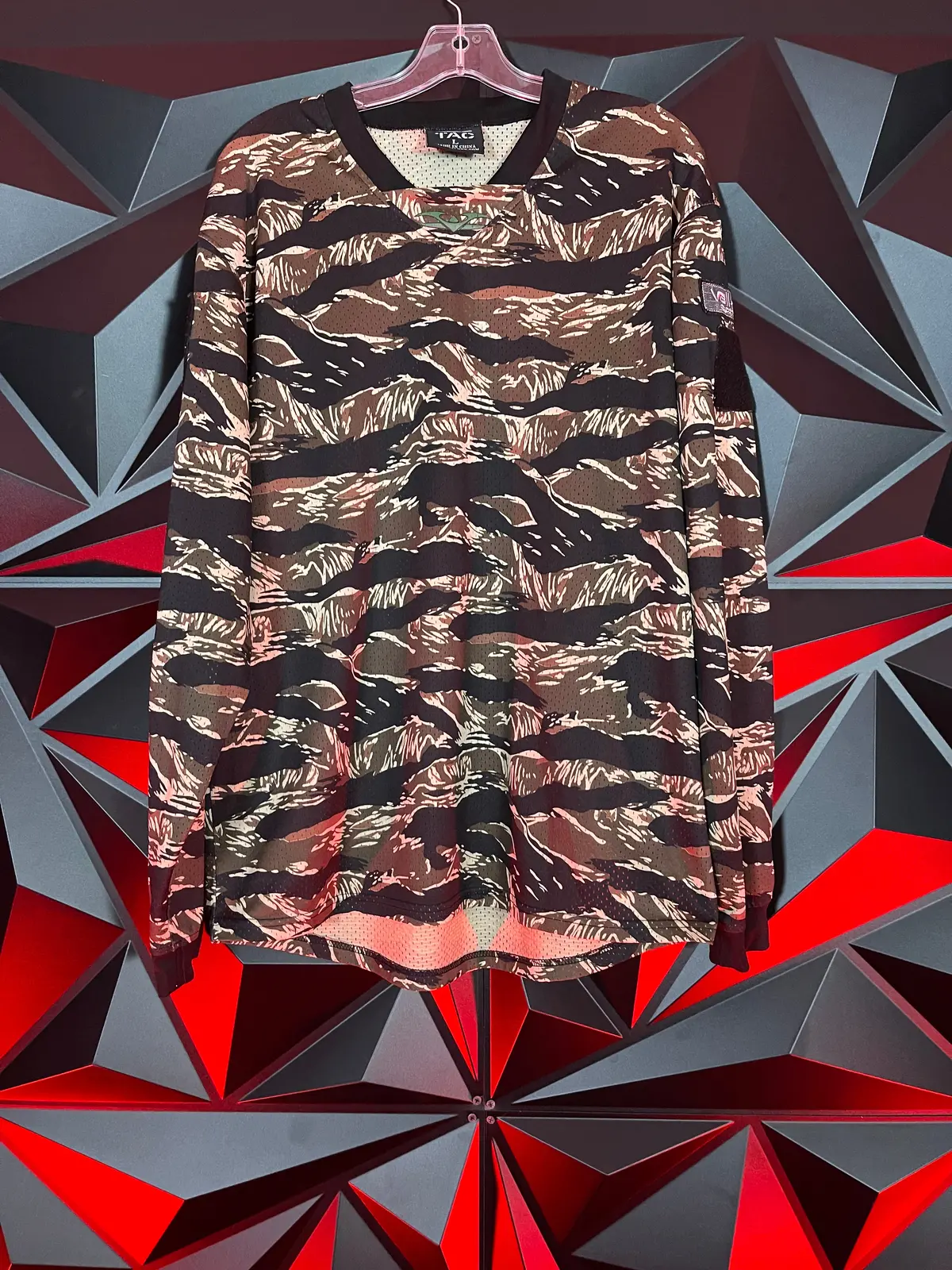 Used Valken Paintball Jersey - Tigerstripe - Large 1