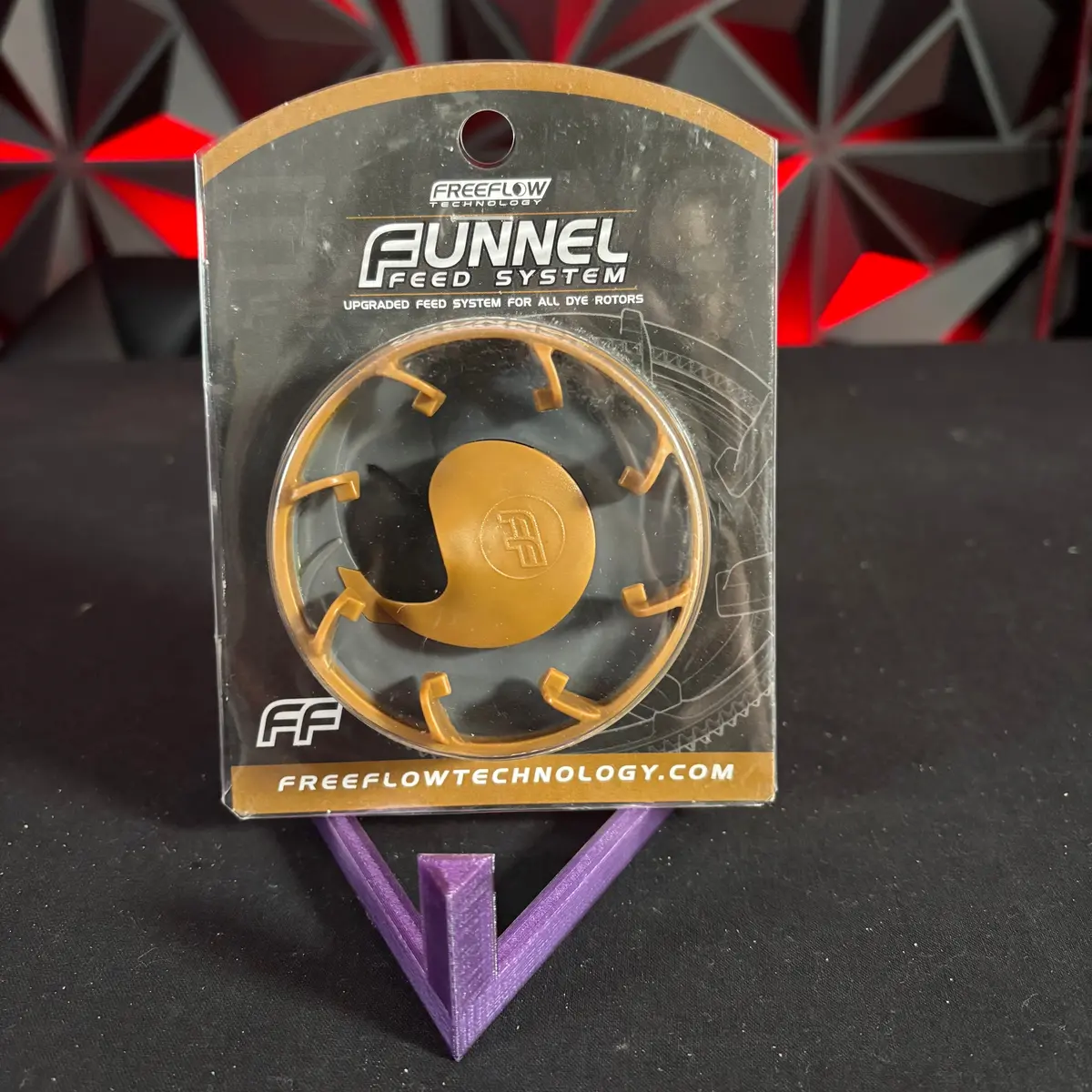 Used Freeflow Feed Kit Rotor Ff Funnel - Brown/Grey 1
