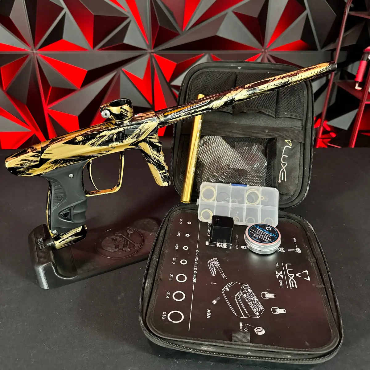 Used Luxe X Paintball Gun - Le Brushed Bronze 1