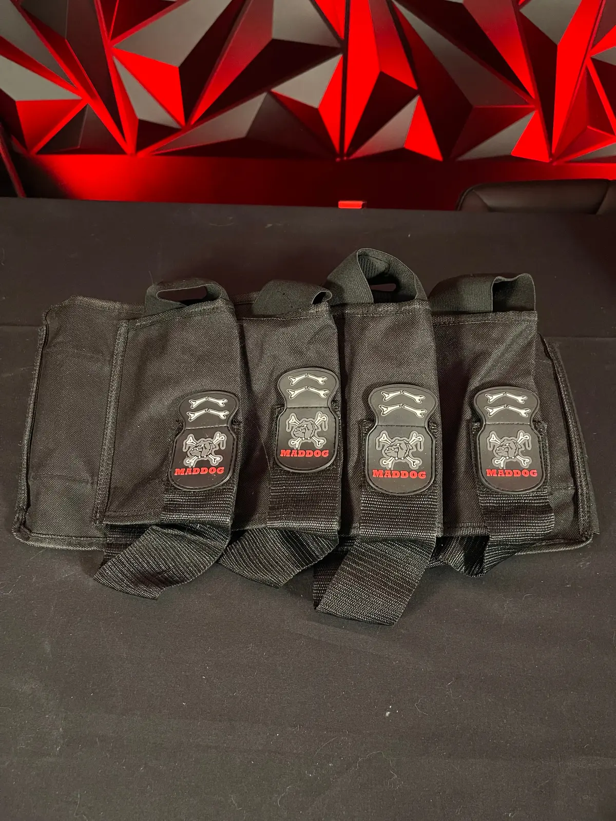Used Maddog 4 Pod Harness- Black 1