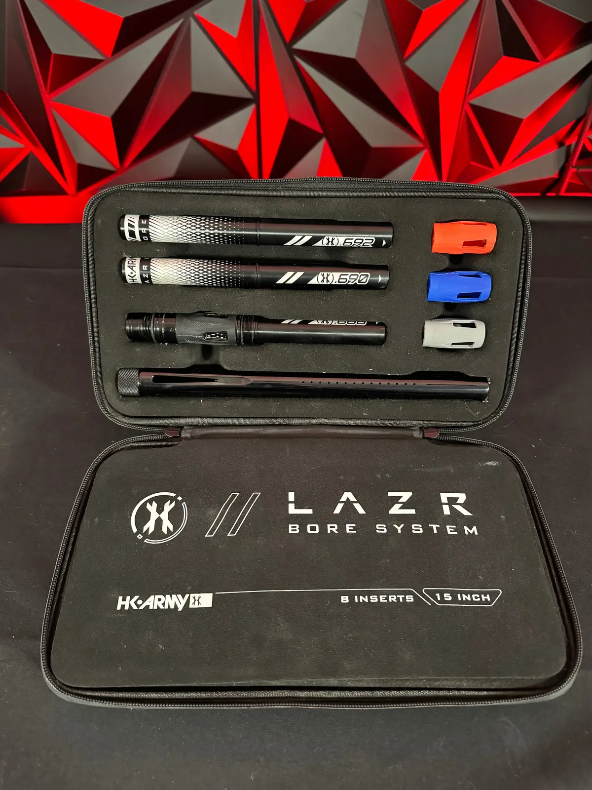 Used Hk Army Lazr Barrel Kit Ac Thread - Dust Black W/ All Black Inserts 1