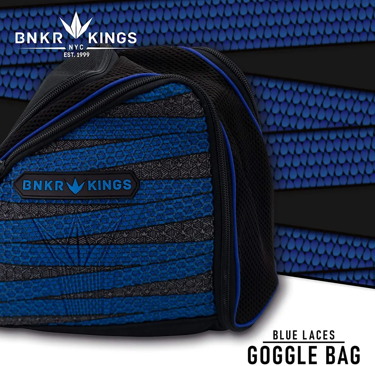 Supreme Google Bag- Blue Laces 1