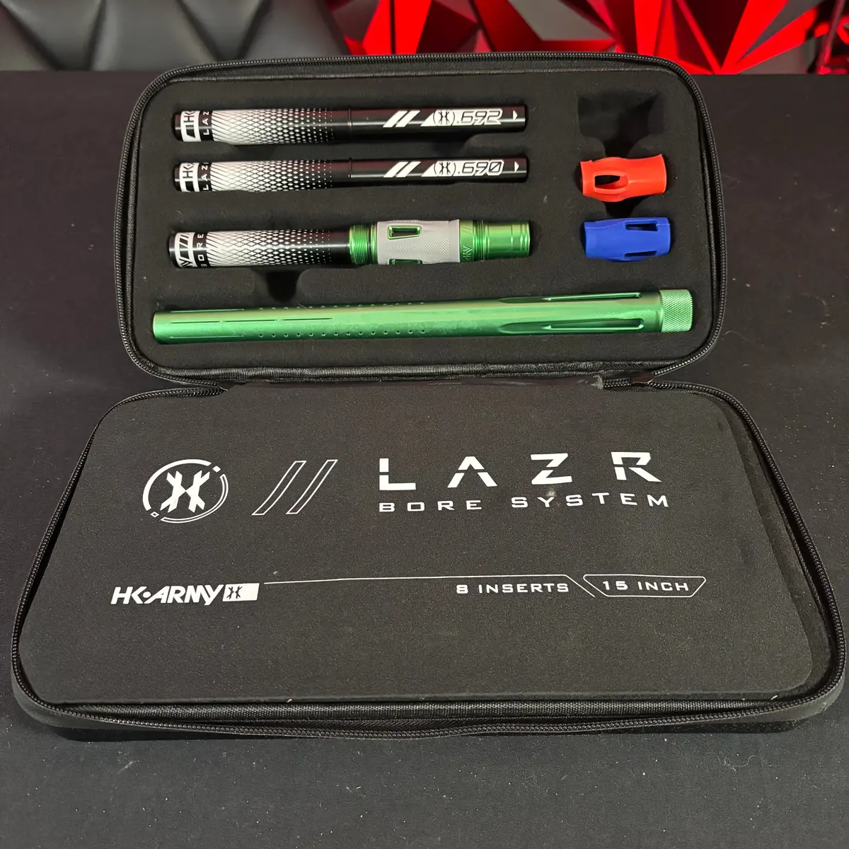 Used Hk Army Lazr Barrel Kit - Green /W Black Inserts 1