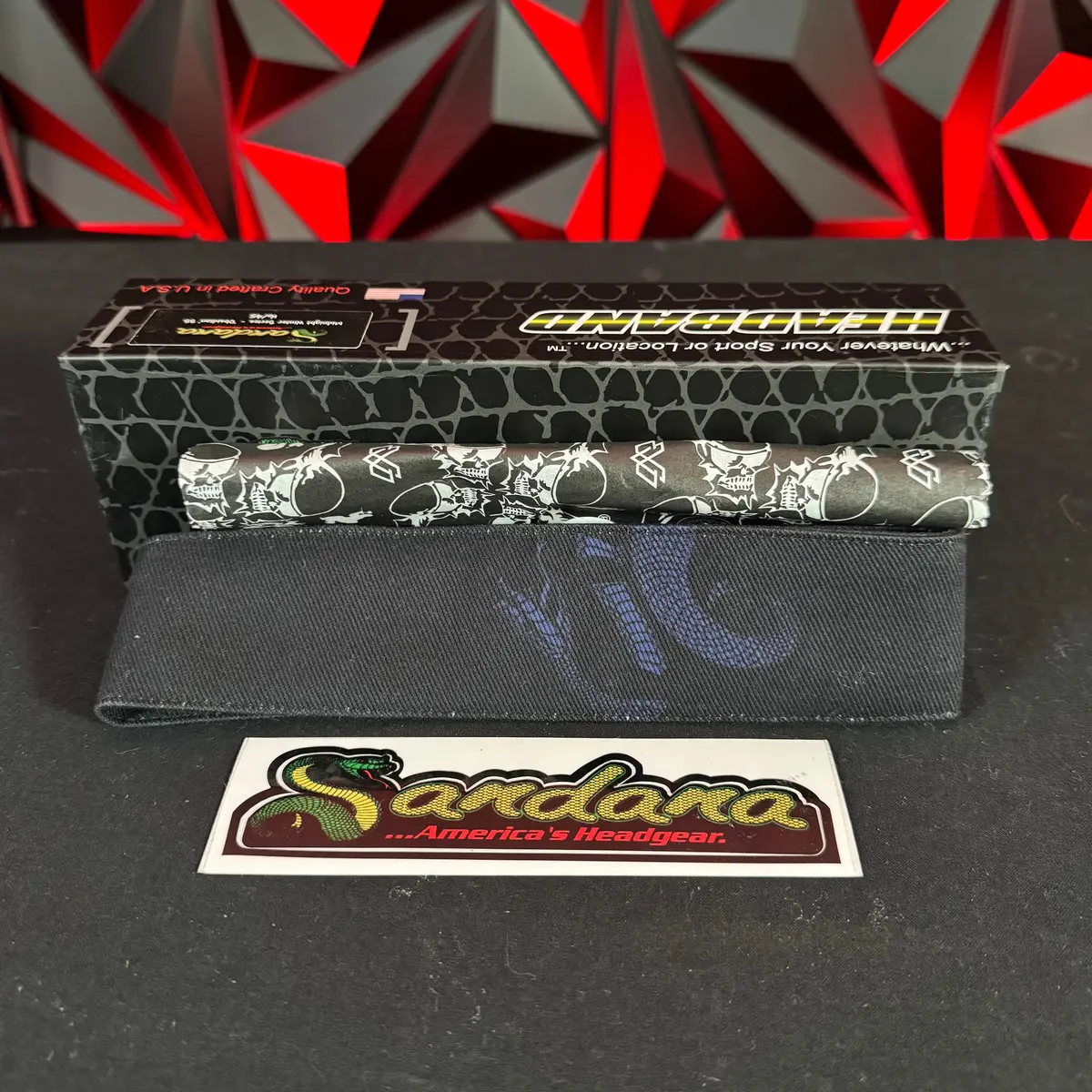 Sandana Headband - Midnight Winter Series "Obsidian" Ss (#16/45) 1