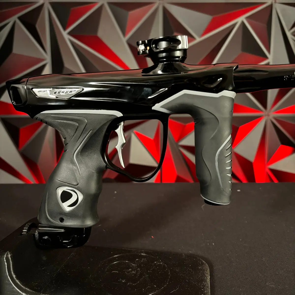 Used Dye M3+ Paintball Marker- Silver Night 1