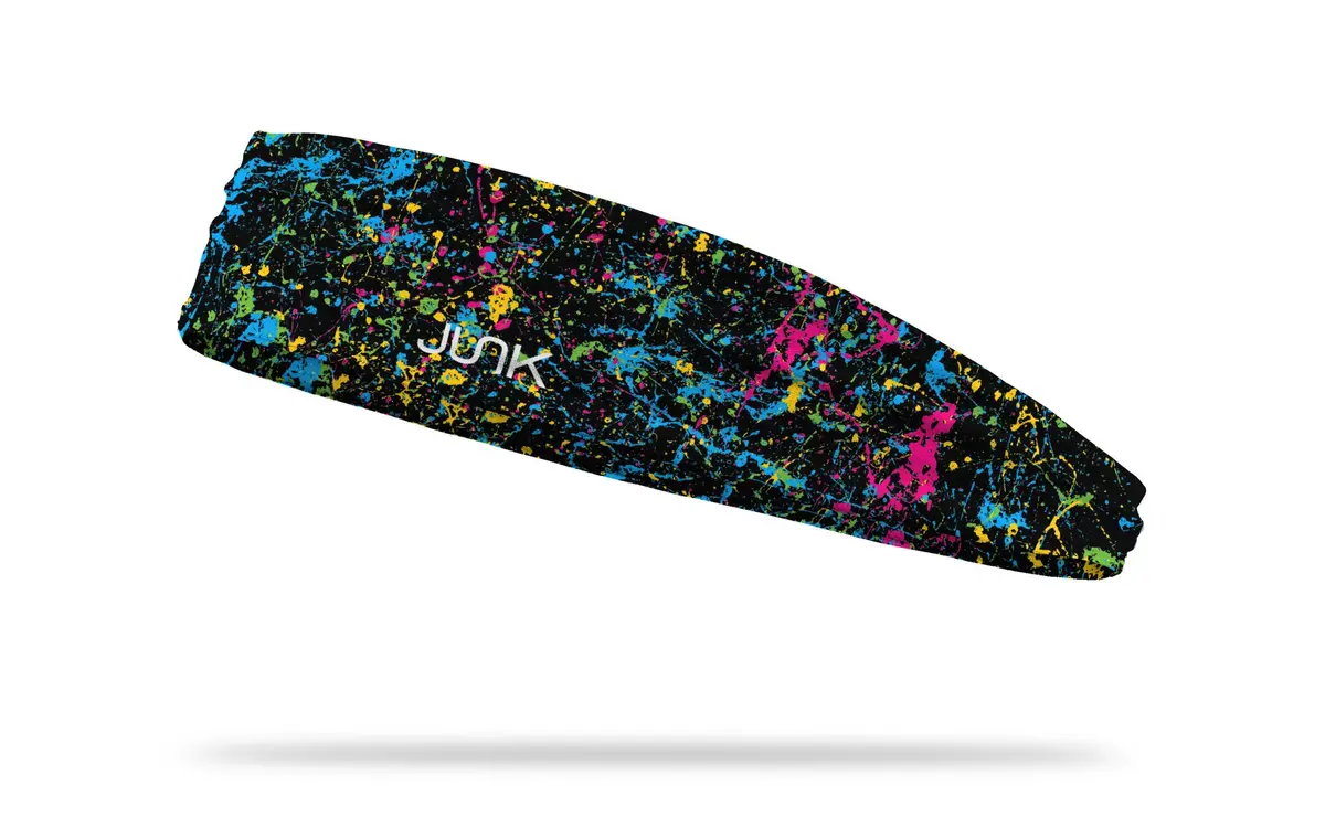 Nettled Neon Infinity Headband 1