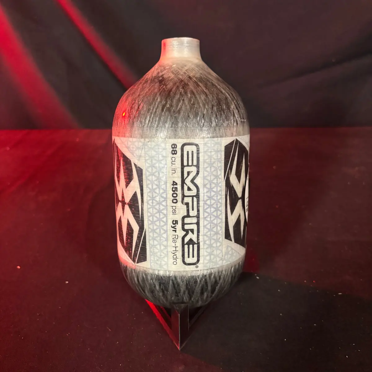 Used Empire Lite 68/4500 Paintball Tank - Clear 1