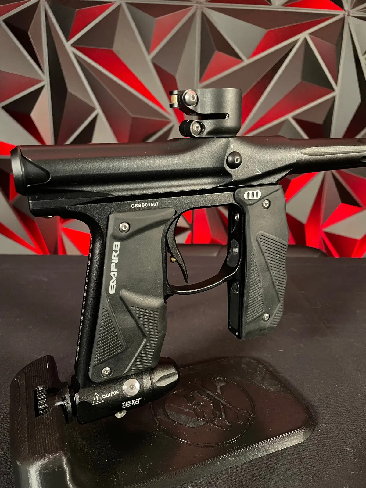 Used Empire Mini Gs Paintball Gun- Dust Black 1