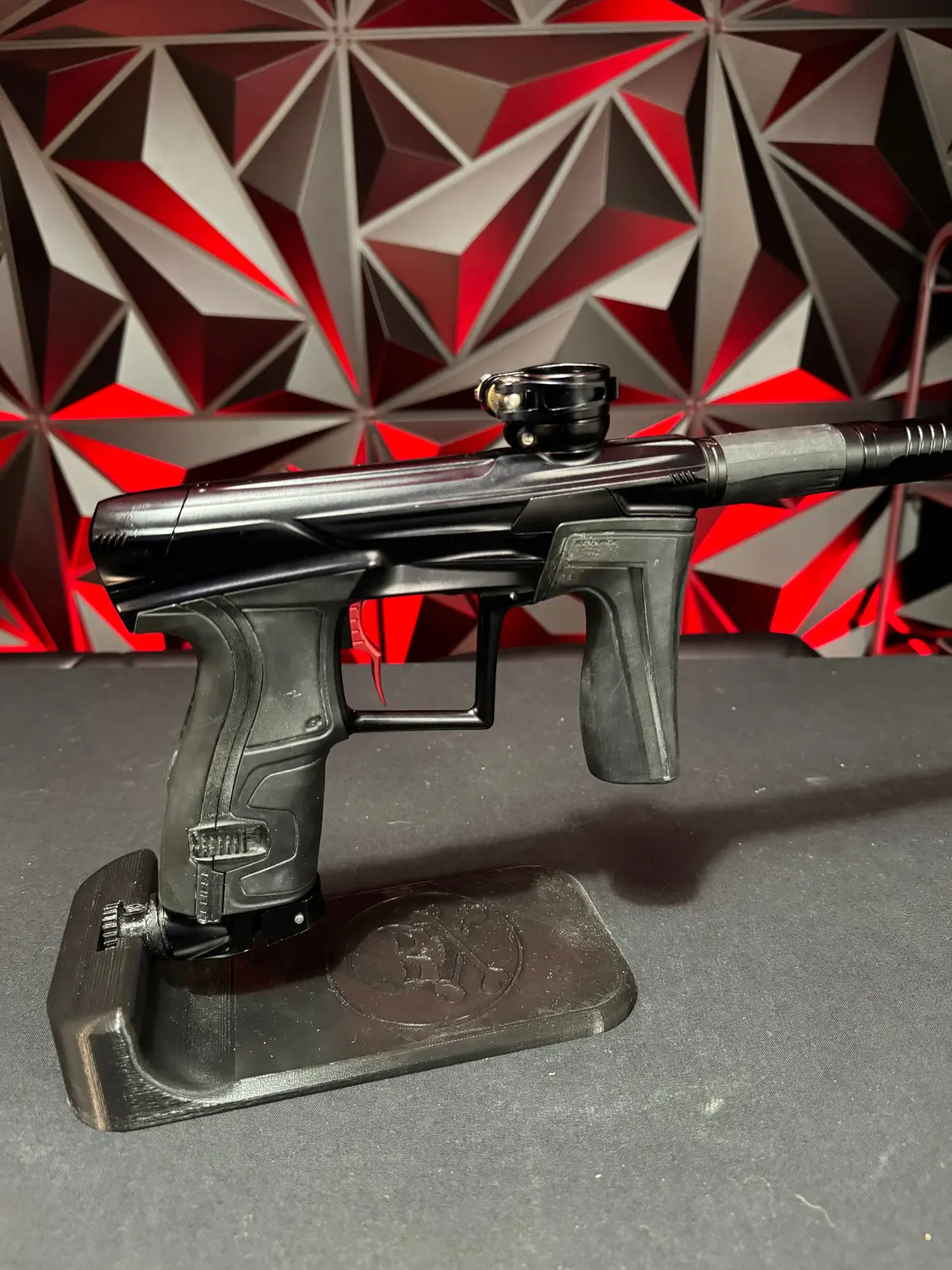 Used Planet Eclipse Geo 4 Paintball Gun - Midnight W/ Infamous Deuce Trigger 1