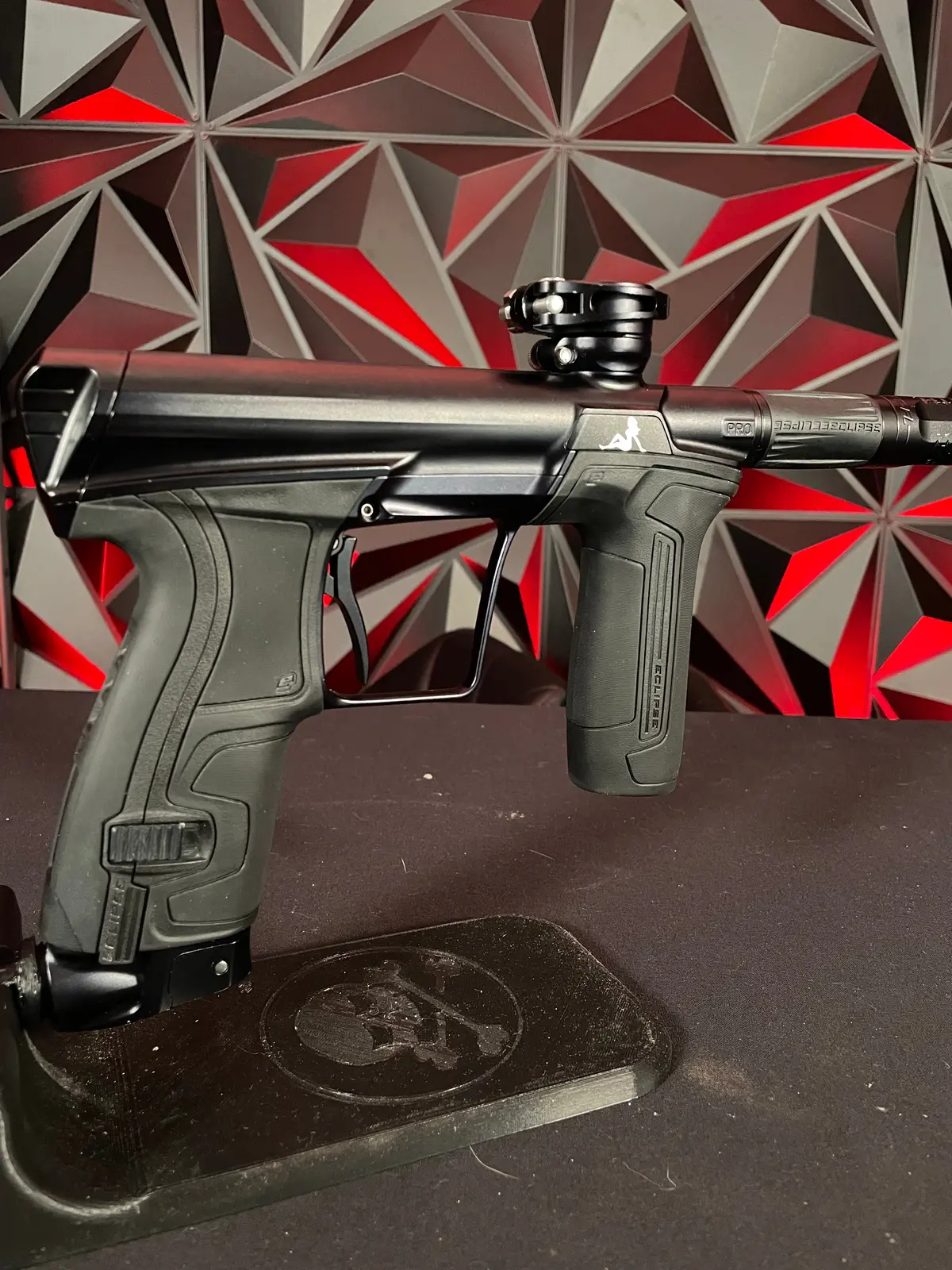 Used Planet Eclipse Cs2 Pro Paintball Gun - Midnight W/ 3 Fl Backs 1