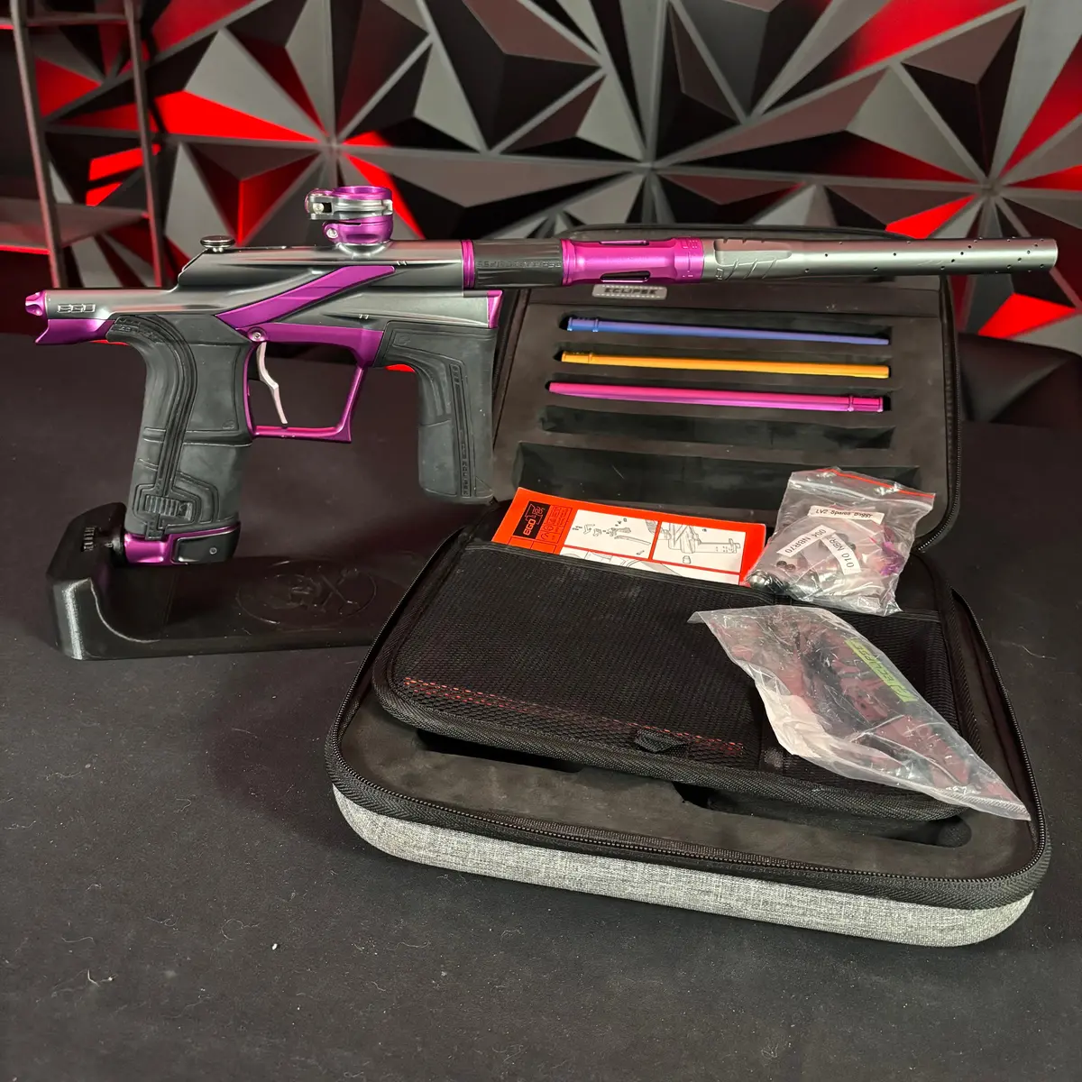 Used Planet Eclipse Lv2 Paintball Gun - Havoc W/ Sythe Trigger And Bronze Acc. 1