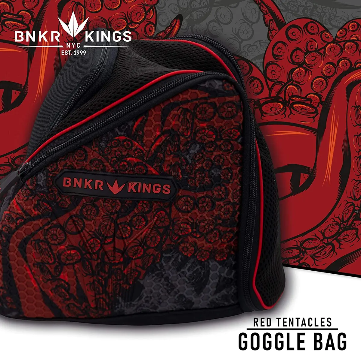 Supreme Google Bag- Red Tentacles 1