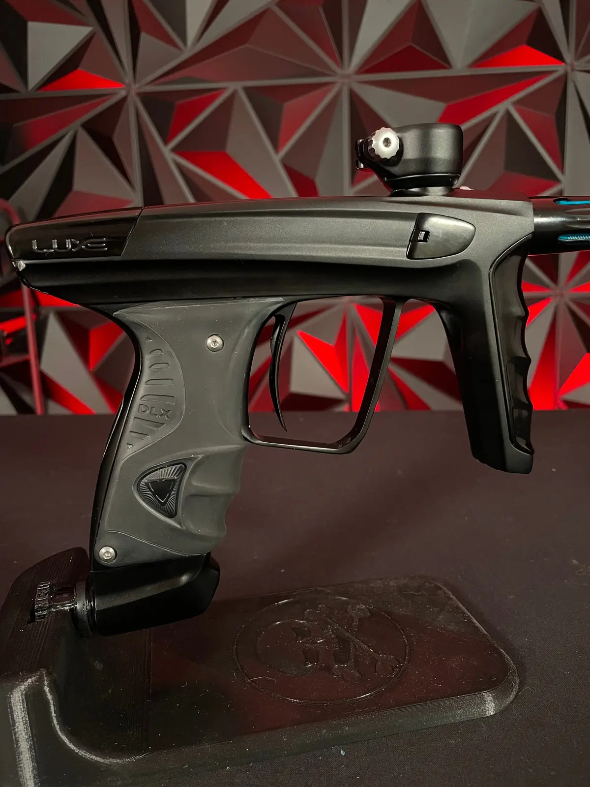 Used Dlx Luxe X Paintball Gun - Dust Black/Gloss Black 1