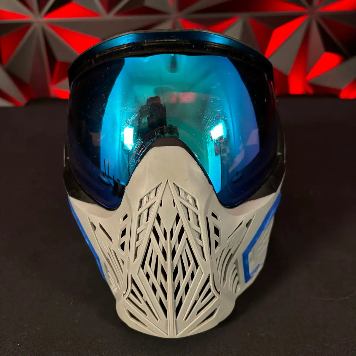 Used Bunker Kings Cmd Paintball Mask - Urban Grenade 1