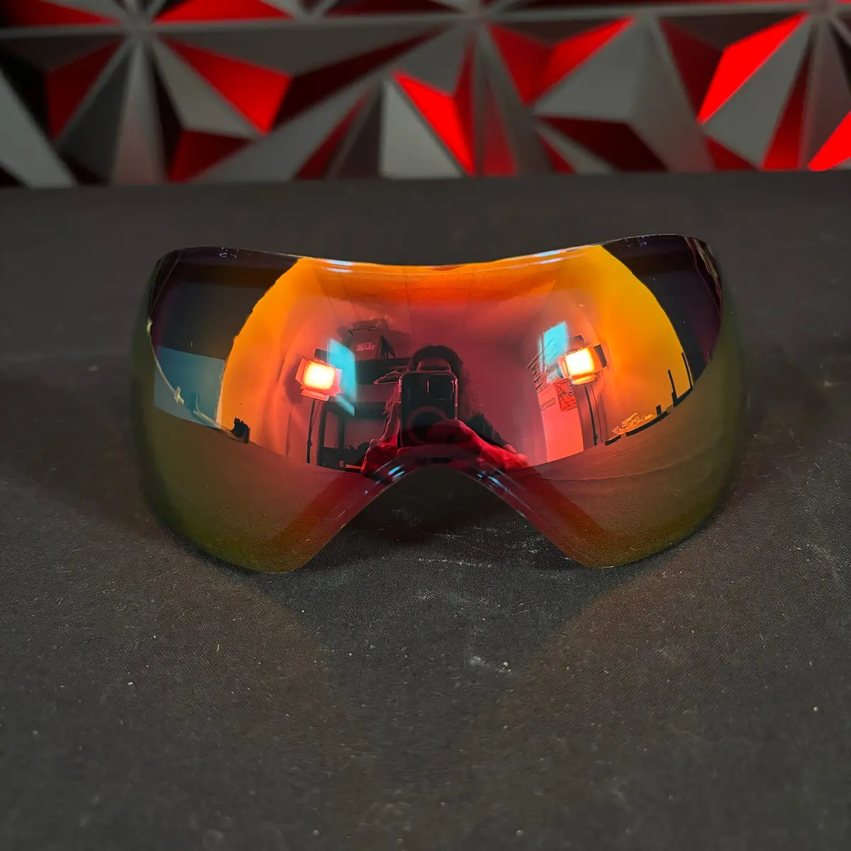 Used V-Force Grill Mirrored Paintball Lens 1
