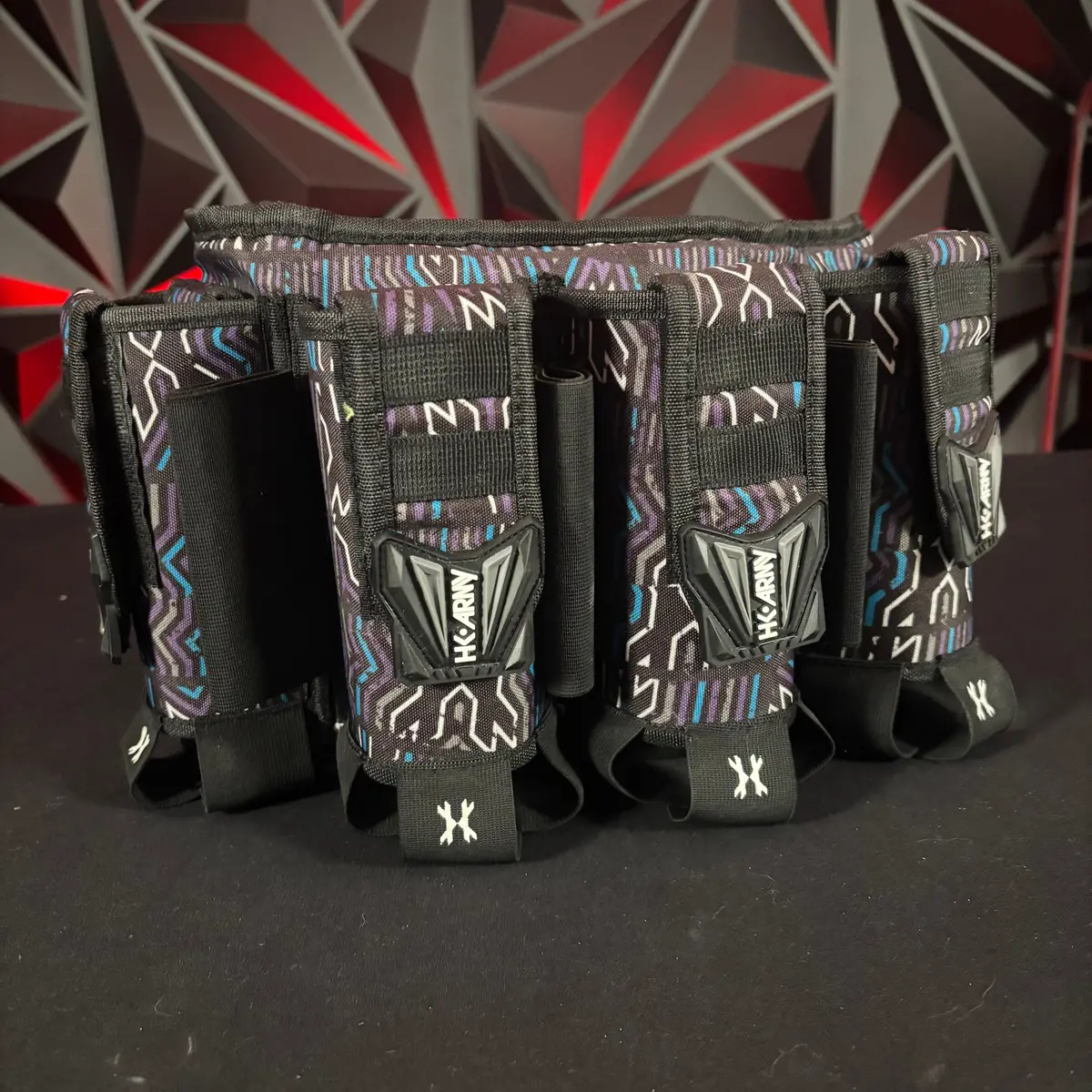 Used Hk Army Eject 4+3 Harness - Purple/Grey/White 1