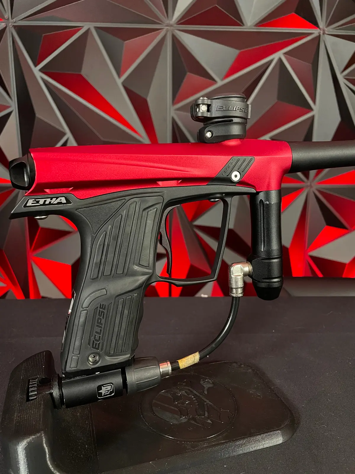 Used Planet Eclipse Etha Paintball Marker - Dust Red/Dust Black 1