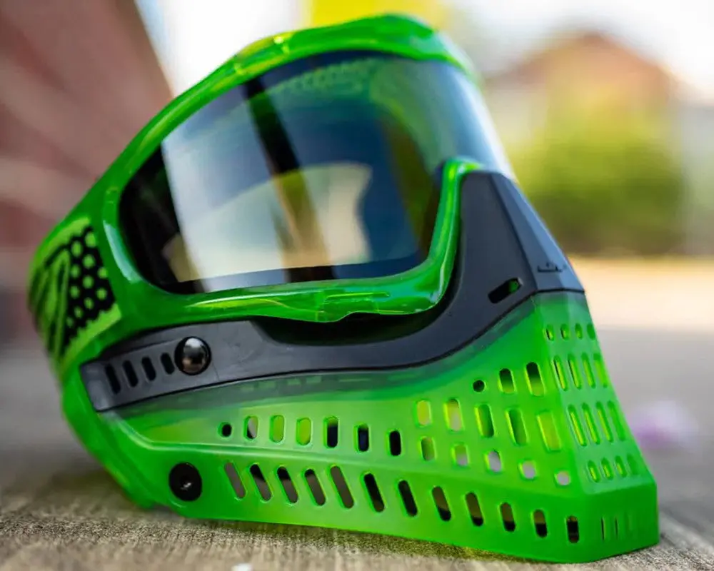 Jt Proflex Paintball Mask - Le Lucky 15'S - Ice Lime 1