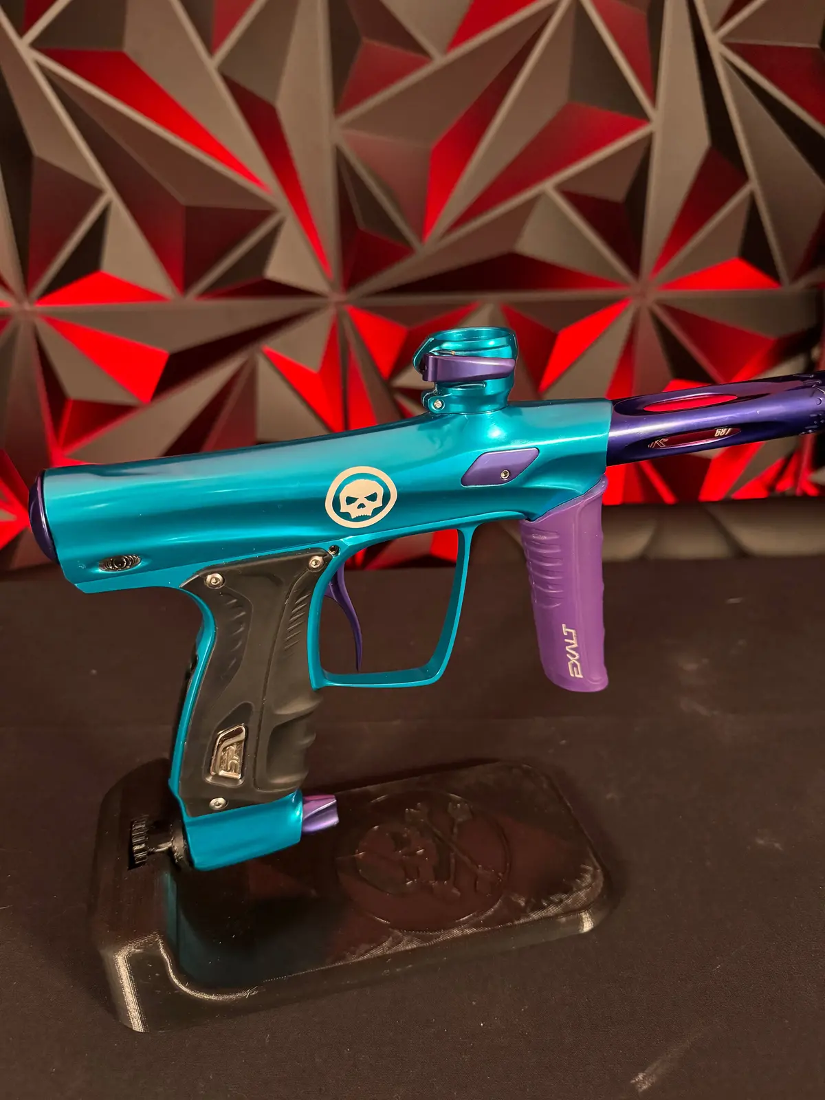 Shocker Rsx Paintball Marker - Gloss Teal/Purple 1