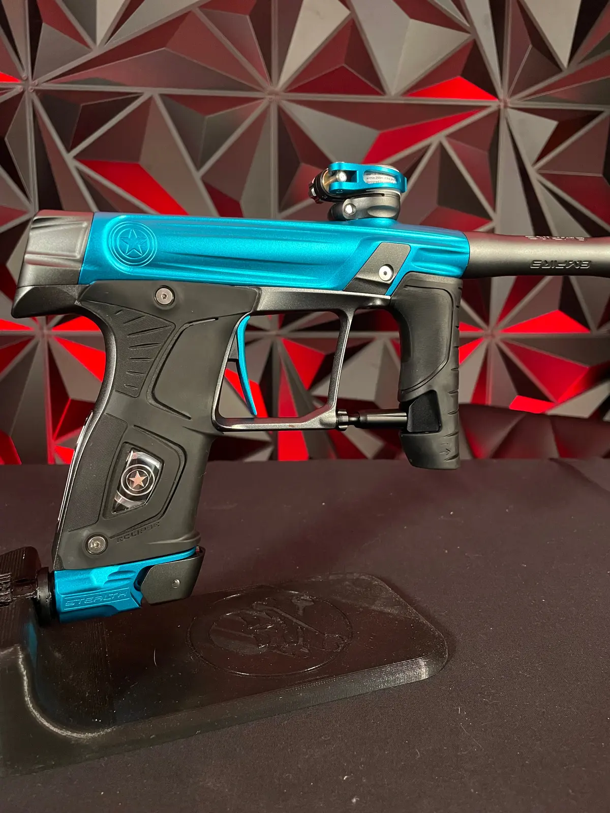 Used Gi Sportz/Planet Eclipse Stealth Paintball Marker - Teal/Grey 1