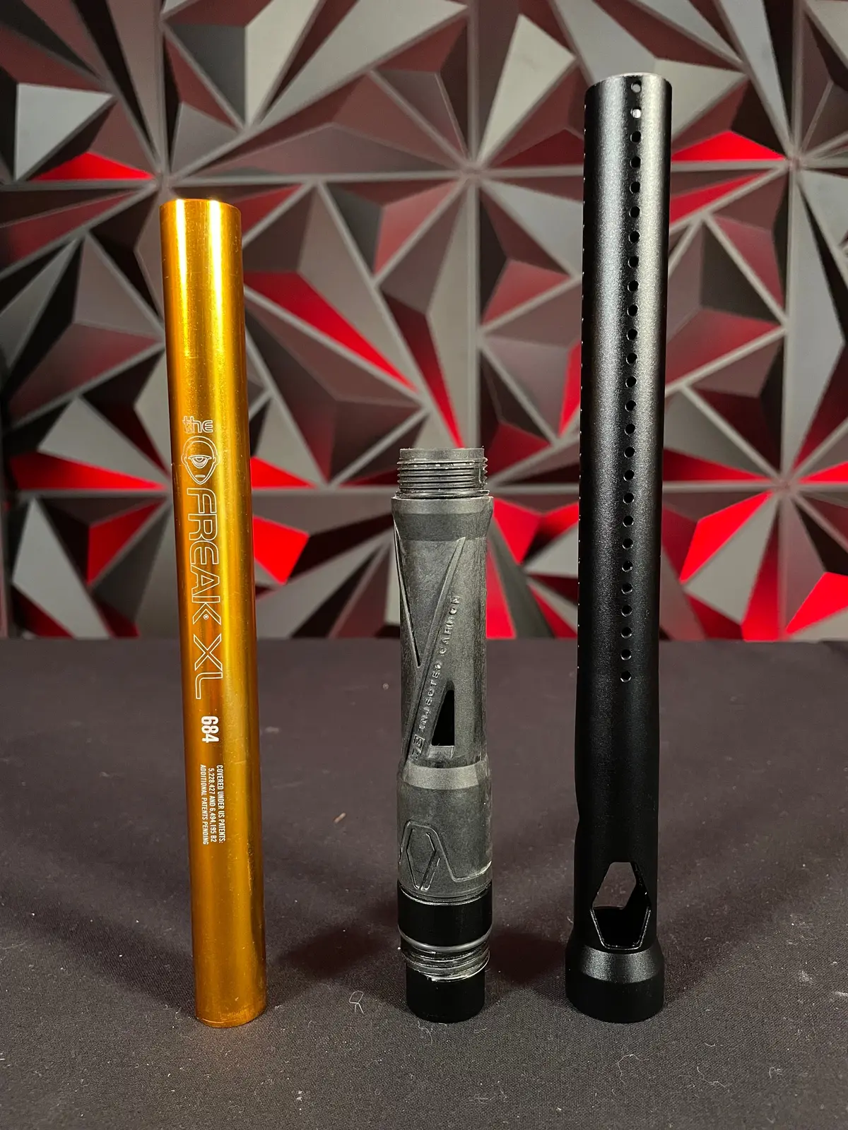Used Carbon Ic Paintball Barrel - Luxe Threaded - Black 1