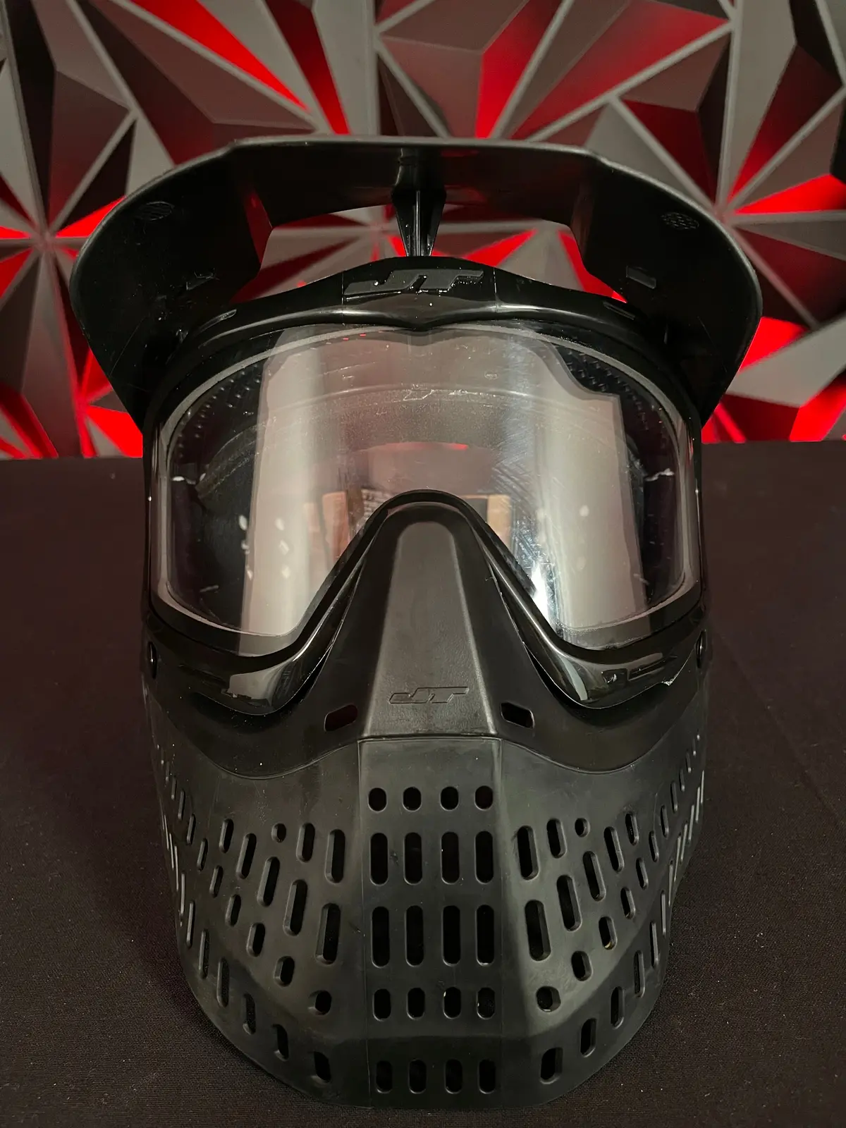 Used Jt Proflex Paintball Mask - Black W/ Visor 1