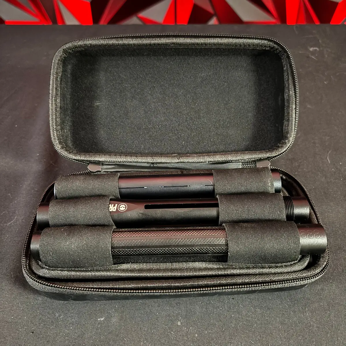 Used Infamous Pro Dna Silencio Barrel Kit - Dust Black 1