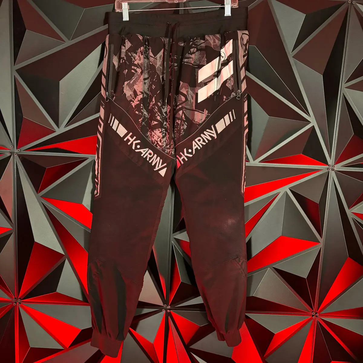 Used Hk Army Trk Paintball Joggers - Slate - Large 30-34 1