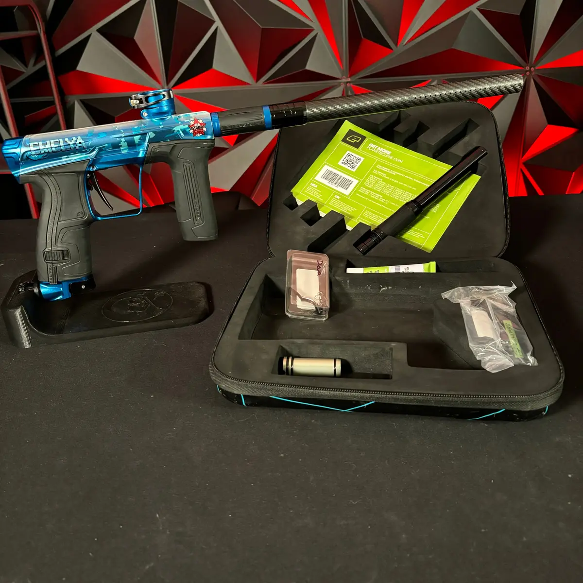 Used Planet Eclipse Cs2 Paintball Gun - Le Emelya W/ 2 Fl Inserts & Deuce Trigger 1