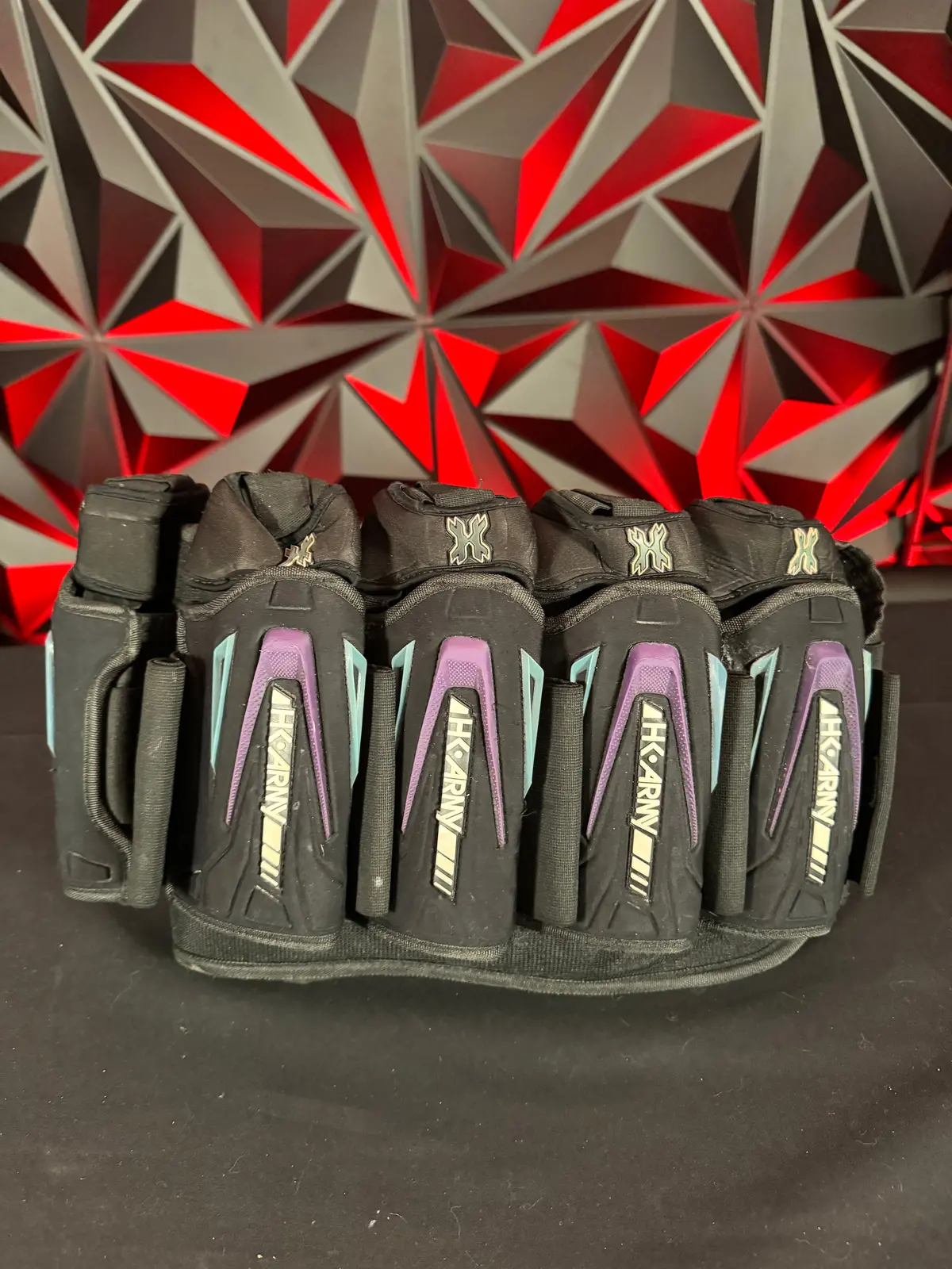 Used Hk Army Zero G 5+8 Paintball Pod Pack- Amp 1