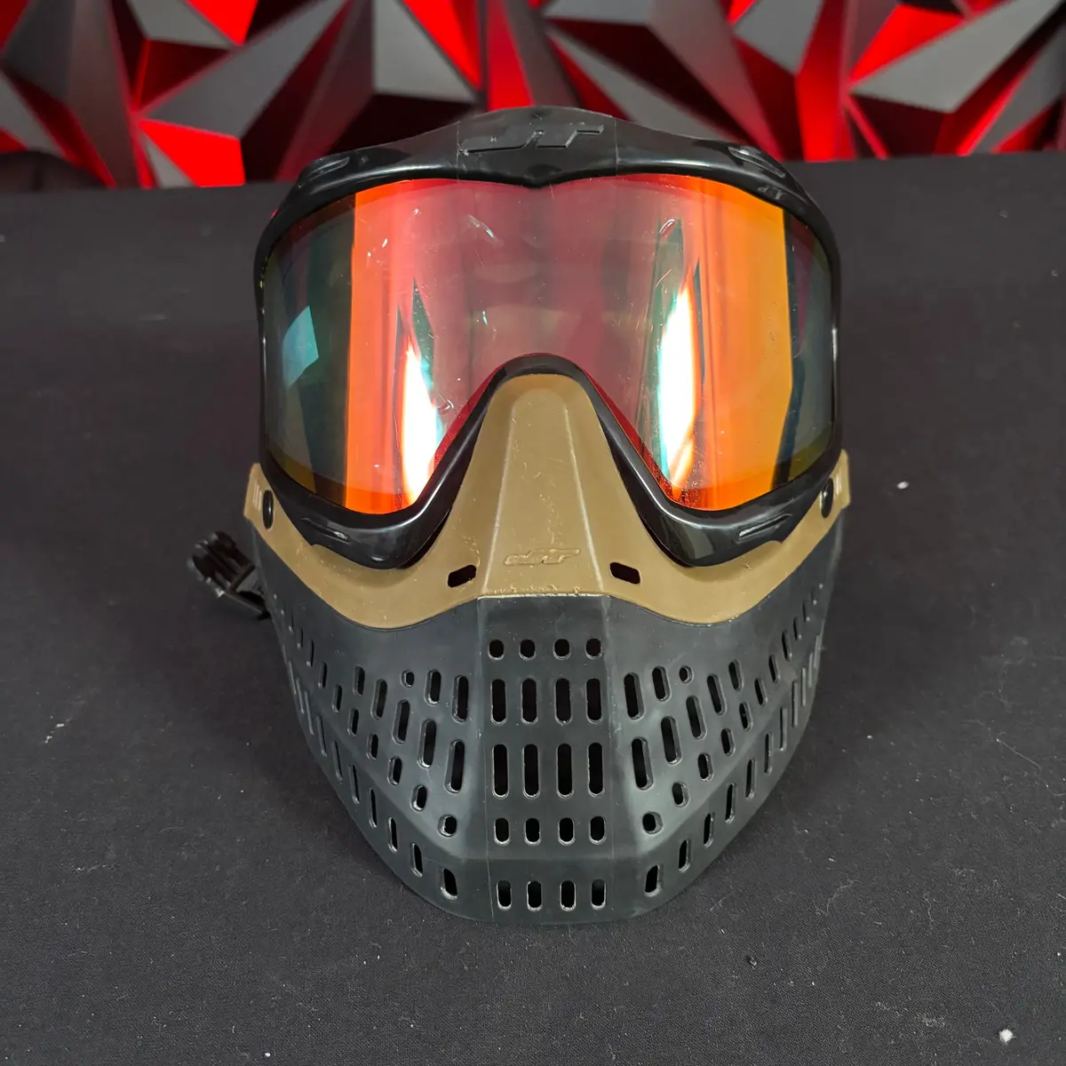 Used Jt Spectra Proflex Paintball Mask - Brown/Black 1