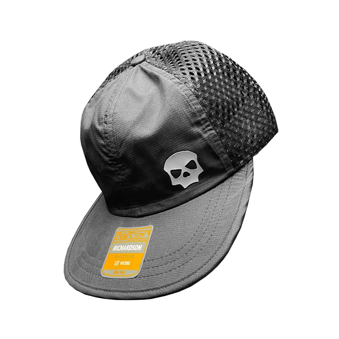 Infamous Active Hat - Black Skull Icon 1
