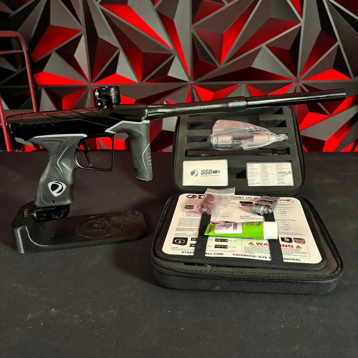 Used Dye Dls Paintball Marker - Darkness (V2 Upgrades) 1