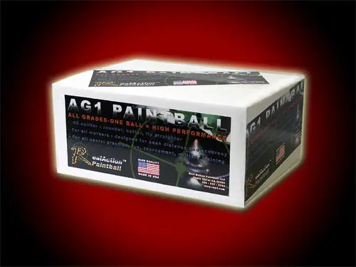 Ag1 Mag Fed Grade Paintballs - 2000Ct (Blue) 1