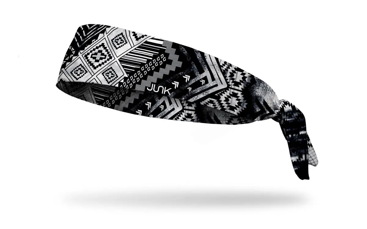 Apache Noir Flex Tie Headband 1