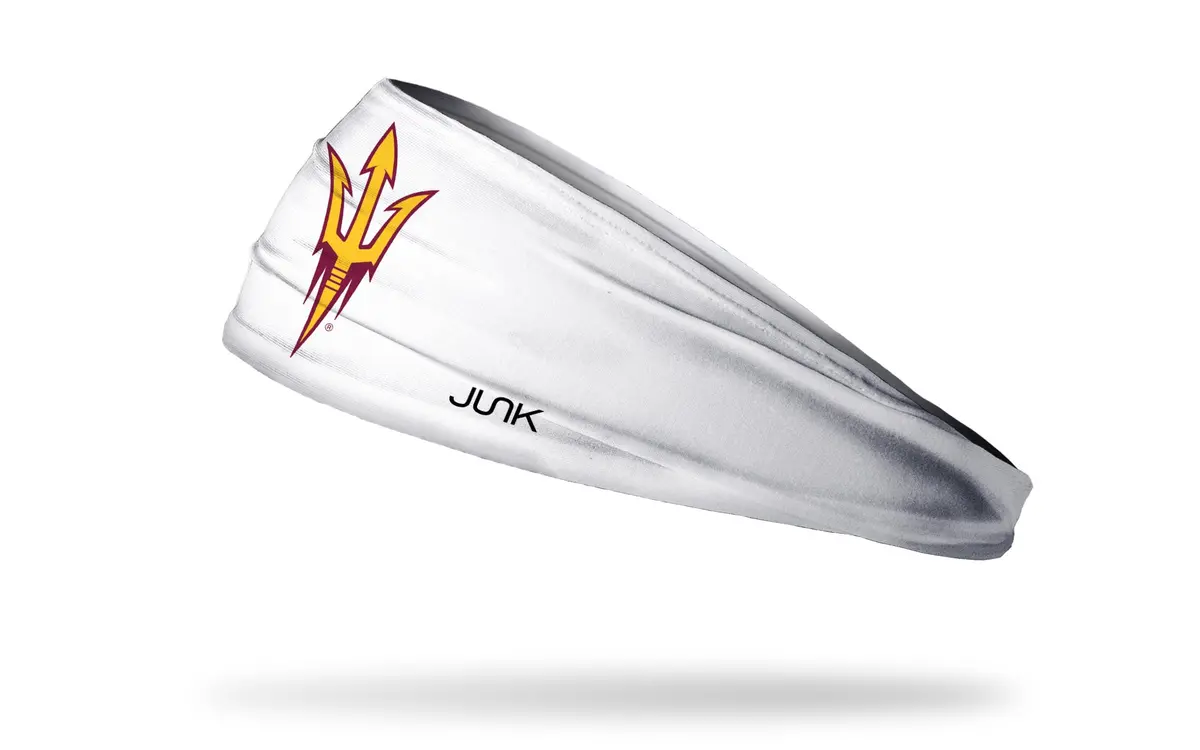 Arizona State University: Pitchfork White Big Bang Lite Headband 1