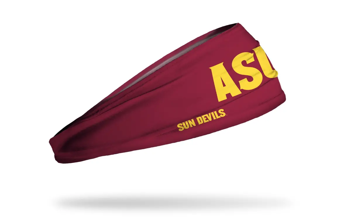Arizona State University: Asu Sun Devils Maroon Big Bang Lite Headband 1