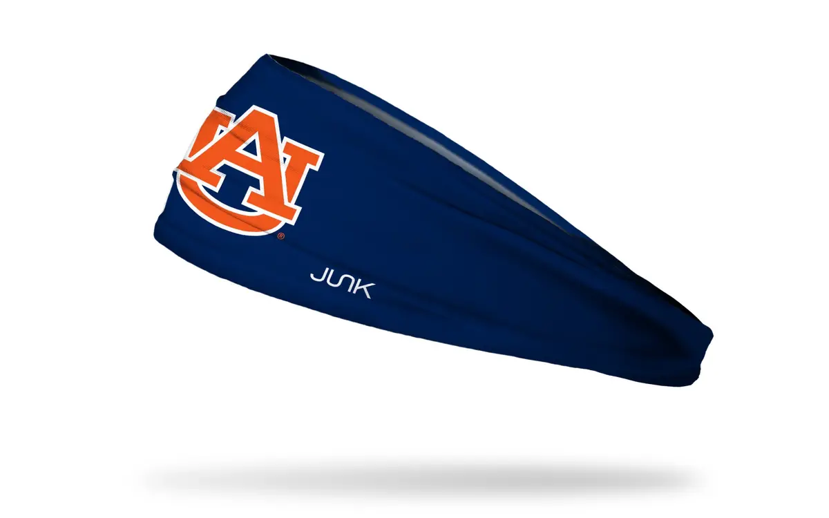 Auburn University: Logo Navy Big Bang Lite Headband 1