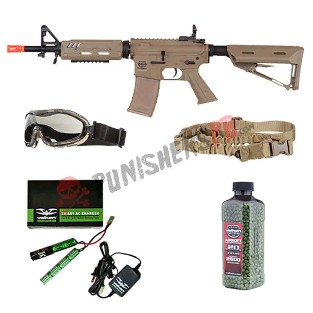 Valken Airsoft Starter Complete Package - Aeg Rifle 1