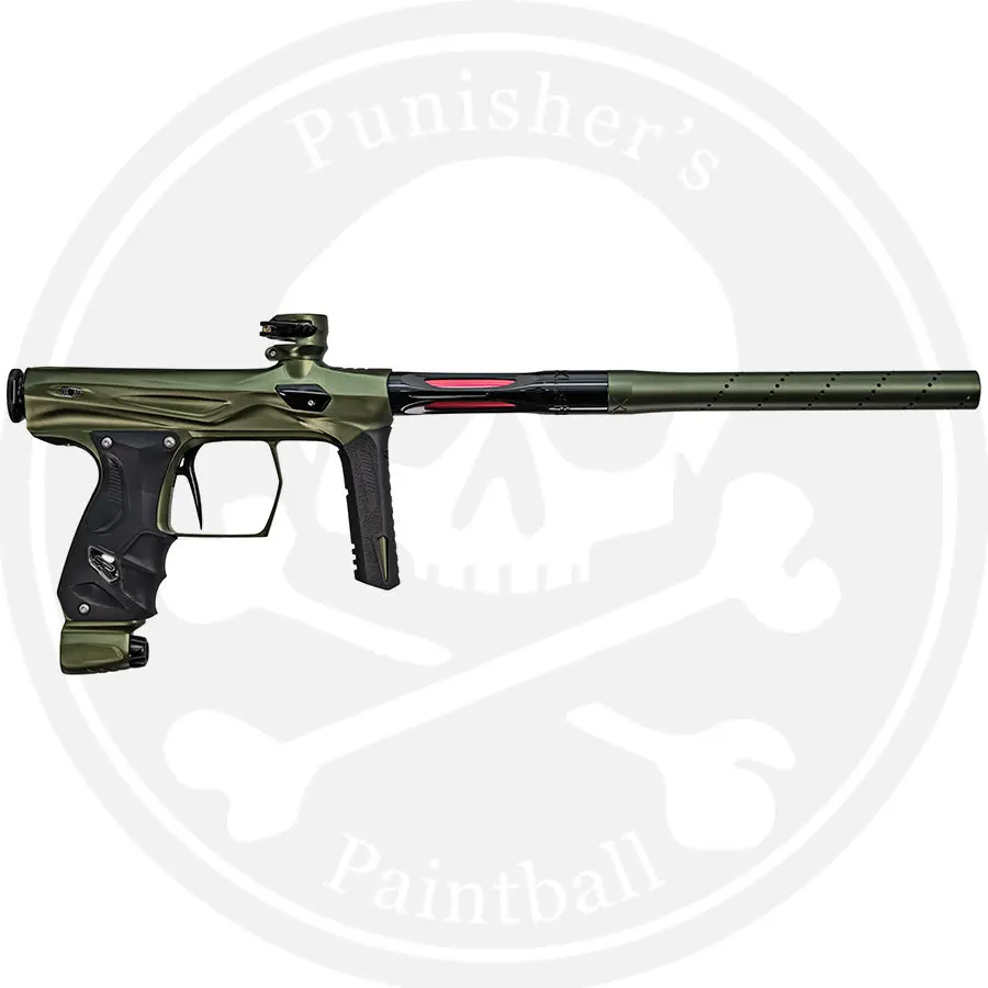 Sp Shocker Amp Paintball Gun - Dust Olive / Polished Black 1