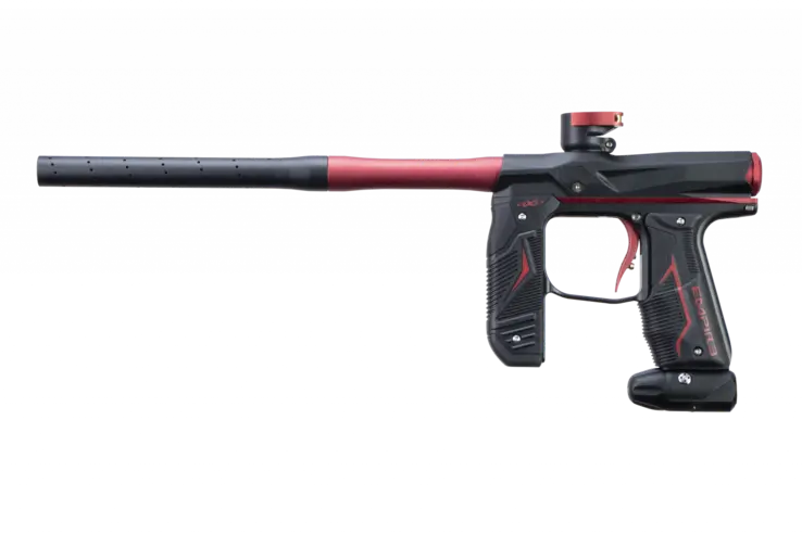 Empire Axe 2.0 Paintball Gun - Dust Black/Dust Red 1