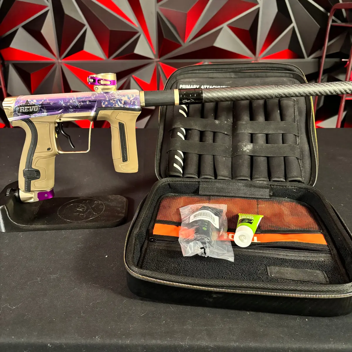 Used Planet Eclipse Cs2 Paintball Gun - Limited Edition Revo W/ Infamous Deuce Trigger 1