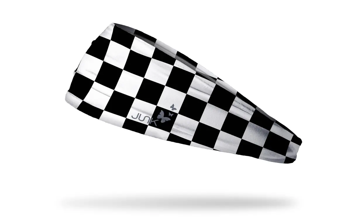 Brittany Allen: Checkered Big Bang Lite Headband 1